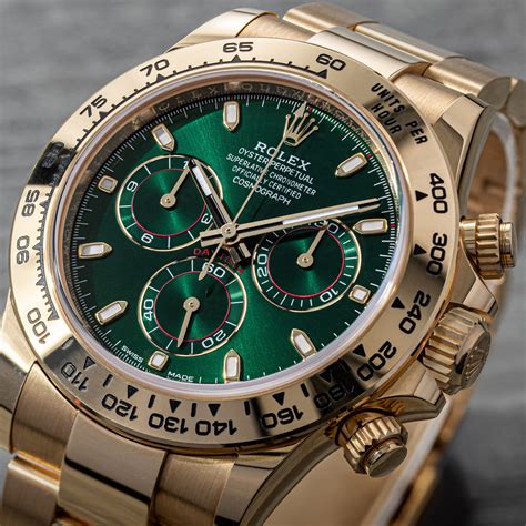 rolex daytona green|rolex daytona green dial price.